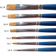 Art & Hobby Πινέλo Συνθετικό Πλακέ με Κοντή Λαβή 2600BS No.08