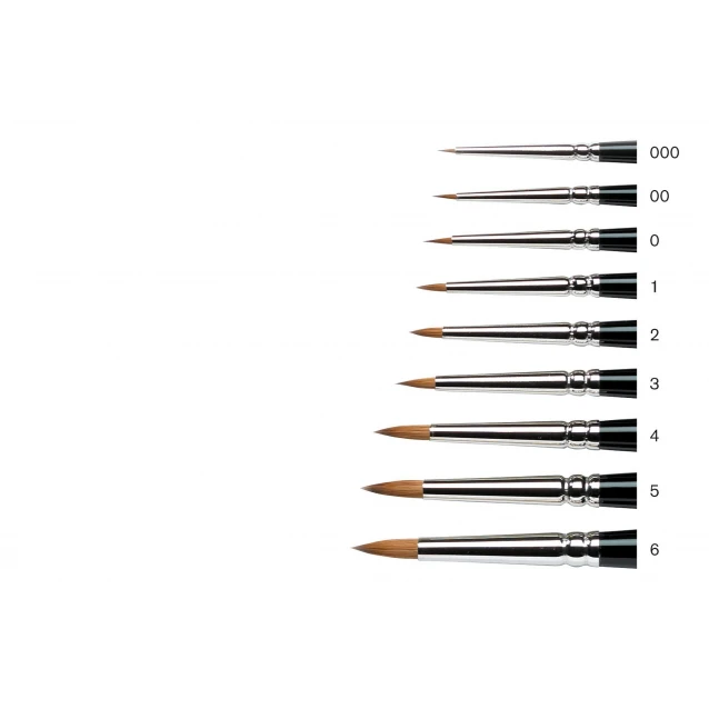 Winsor & Newton Πινέλο Τρίχα Κάστορα Σειρά 7/Miniature Νο. 02