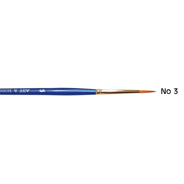 Art & Hobby Πινέλο Συνθετικό Στρογγυλό Ακουαρέλας 2700 No.03