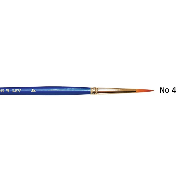 Art & Hobby Πινέλο Συνθετικό Στρογγυλό Ακουαρέλας 2700 No.04