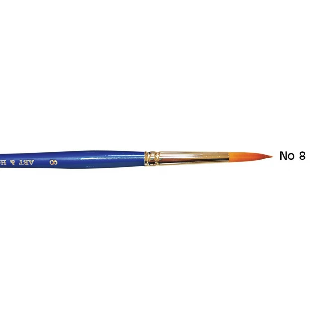 Art & Hobby Πινέλο Συνθετικό Στρογγυλό Ακουαρέλας 2700 No.08