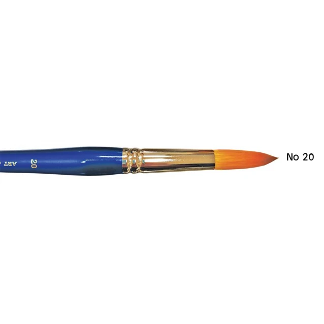 Art & Hobby Πινέλο Συνθετικό Στρογγυλό Ακουαρέλας 2700 No.20