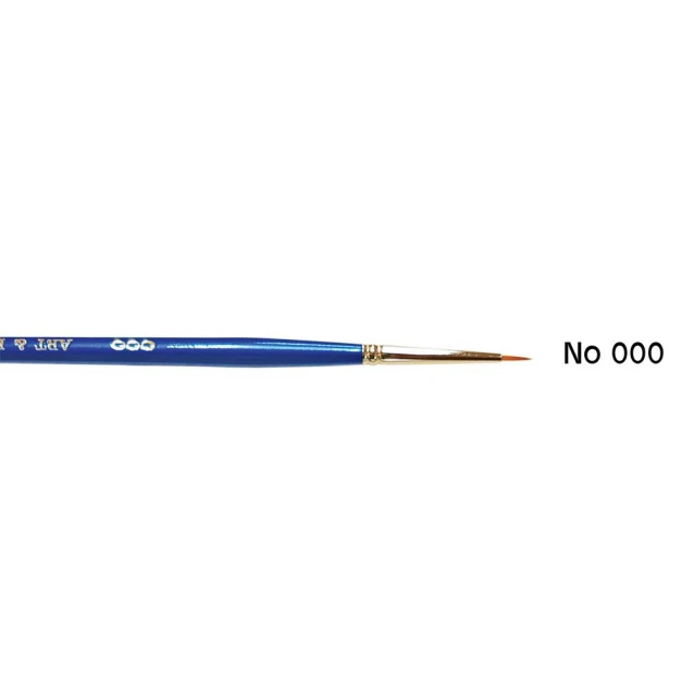 Art & Hobby Πινέλο Συνθετικό Στρογγυλό Ακουαρέλας 2700 No.000