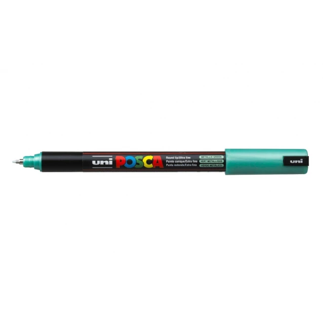 Posca Μαρκαδόρος PC-1MR Λεπτός 0,7mm Μεταλλικό Πράσινο