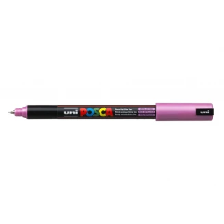 Posca Μαρκαδόρος PC-1MR Λεπτός 0,7mm Μεταλλικό Ροζ