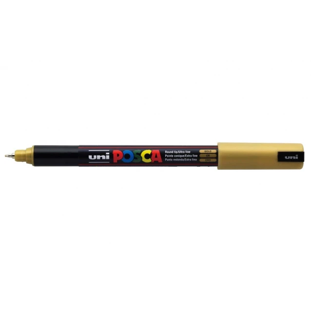 Posca Μαρκαδόρος PC-1MR Λεπτός 0,7mm Χρυσό