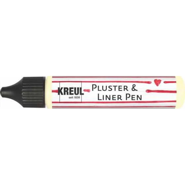 Kreul 29ml Pic Tixx Liner Pen Glow-In-The-Dark-Yellow