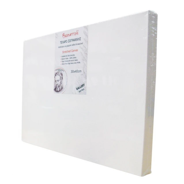 Buonarroti Χονδρό Τελάρο Ζωγραφικής (Box) 50x70cm με βαμβακερό καμβά FSC
