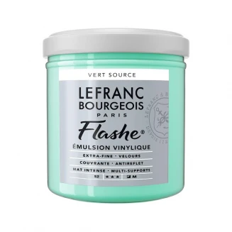 Lefranc & Bourgeois 125ml Flashe Acrylic 587 Water Green (Vert Source) Series 2