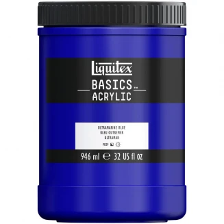 Liquitex Basics 946ml Acrylic 380 Ultramarine Blue Series 1