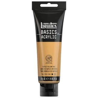 Liquitex Basics 118ml Acrylic 601 Naples Yellow Series 1