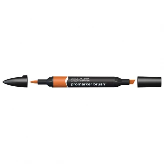 Winsor & Newton Μαρκαδόρος Promarker Brush O345 Saddle Brown
