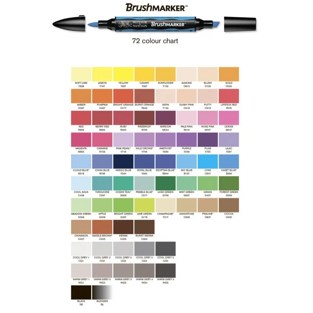 Winsor & Newton Μαρκαδόρος Promarker Brush O837 Praline