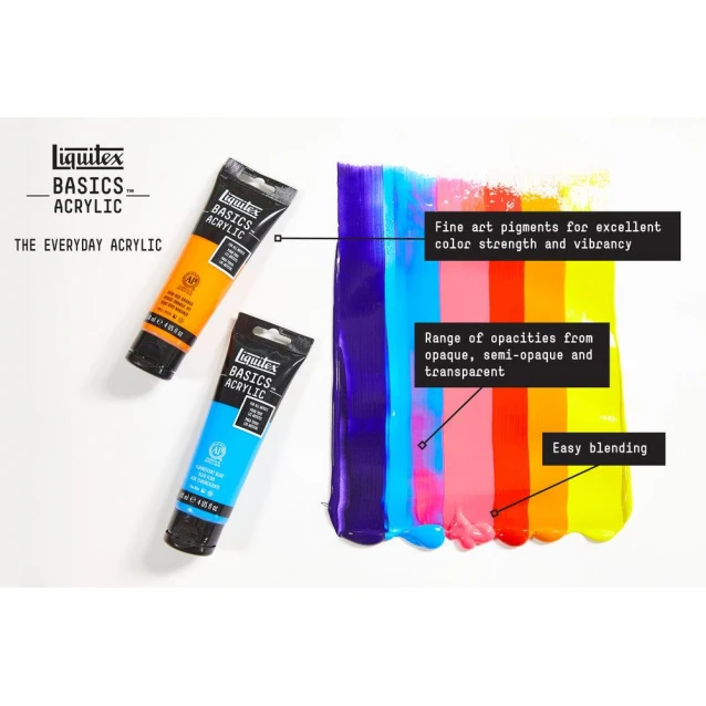 Liquitex Basics 118ml Acrylic 051 Metallic Bright Gold Series 2
