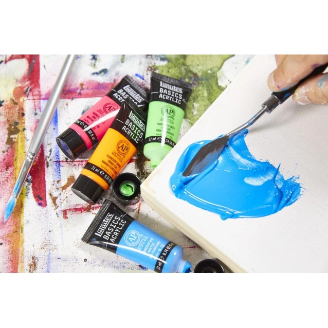 Liquitex Basics 118ml Acrylic 470 Cerulean Blue Hue Series 1