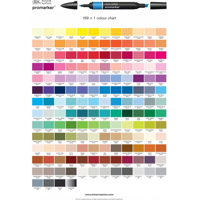 Winsor & Newton Μαρκαδόρος Promarker Y724 Olive Green