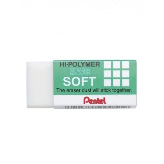 Pentel Γόμα Hi-Polymer Soft Μεσαία
