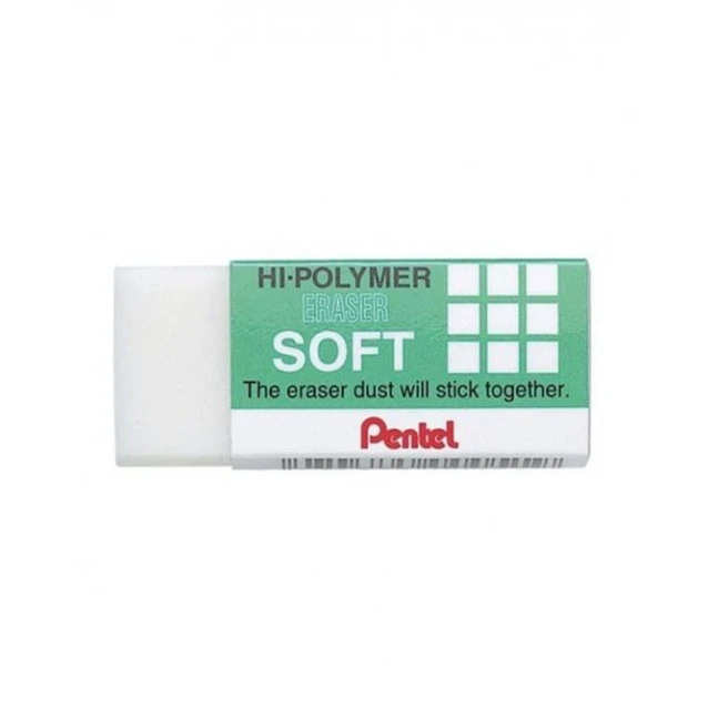 Pentel Γόμα Hi-Polymer Soft Μεσαία
