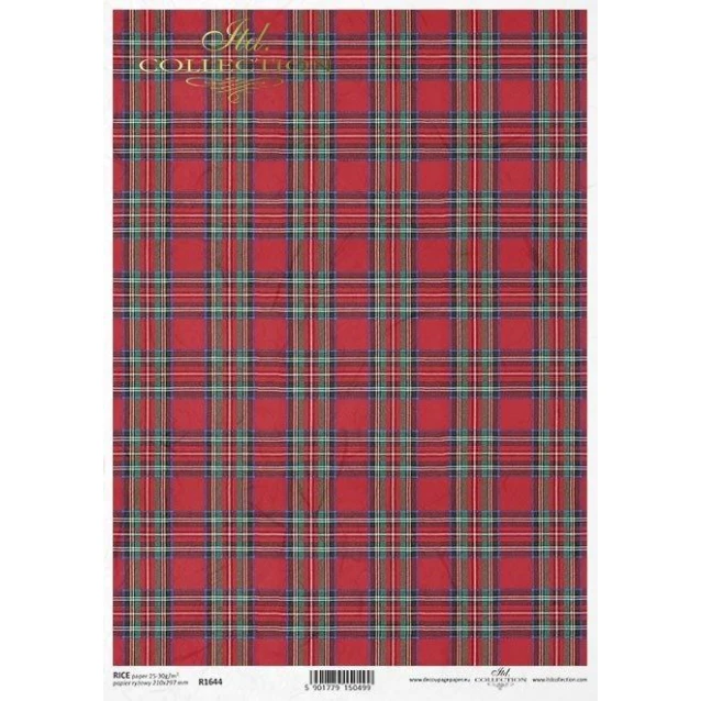 Itd. Collection Ριζόχαρτο Decoupage A4 (21x29,7cm) Christmas Background