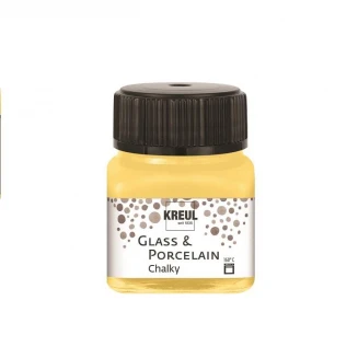 Kreul 20ml Σμάλτο Νερού Chalky Yellow Safran