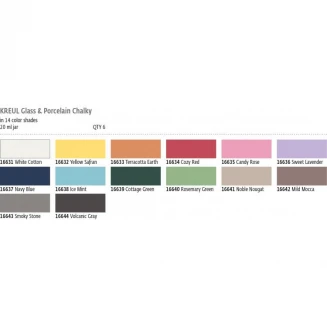 Kreul 20ml Σμάλτο Νερού Chalky Yellow Safran