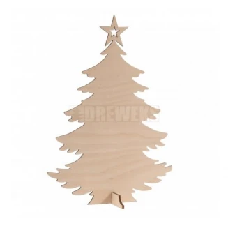 Ξύλινο Χριστουγεννιάτικο Δεντράκι 24x17cm