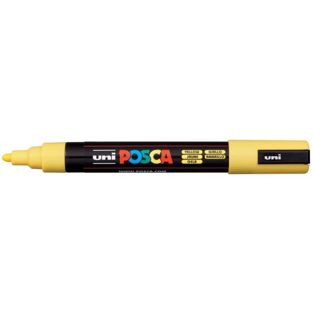 Posca Μαρκαδόρος PC-5M Μεσαίος 1,8-2,5mm Κίτρινο