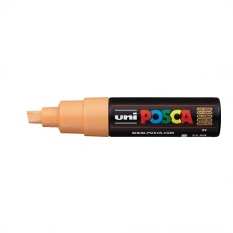 Posca Μαρκαδόρος PC-8K Χονδρός 8mm Πορτοκαλί Ανοιχτό