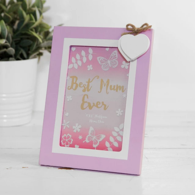 Κορνίζα The Best Mum Ever 10X15cm