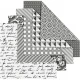 Πακέτο 50 Χαρτιά Origami 15x15 cm, 80gr - B&W