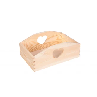 Ξύλινη Ψωμιέρα Μεγάλη 28x16x11,5cm