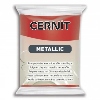 Cernit 56gr Metallic No.400 Κόκκινο