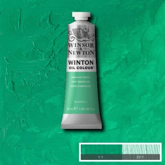 Winsor & Newton 37ml Winton Oil Emerald Green Hue
