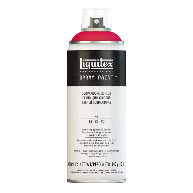 Liquitex Professional 400ml Acrylic Spray 110 Quinacridone Crimson