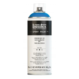 Liquitex Professional 400ml Acrylic Spray 470 Cerulean Blue Hue