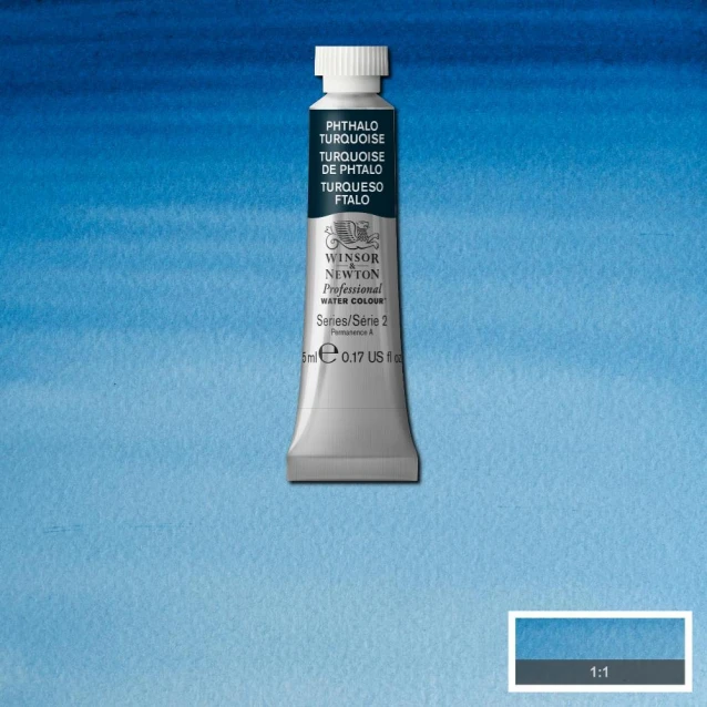 Winsor & Newton 5ml Ακουαρέλας Professional 526 Phthalto Turquoise Series 2