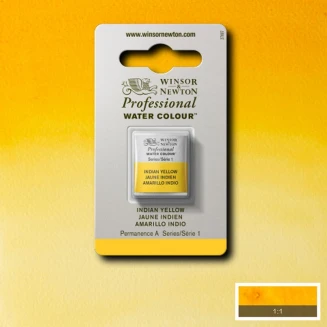 Winsor & Newton Half Pan Ακουαρέλας Professional 319 Indian Yellow Series 1