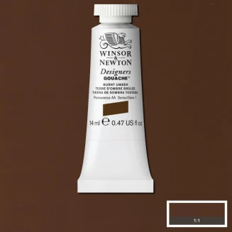 Winsor & Newton 14ml Τέμπερα Designers Burnt Umber Serie 1
