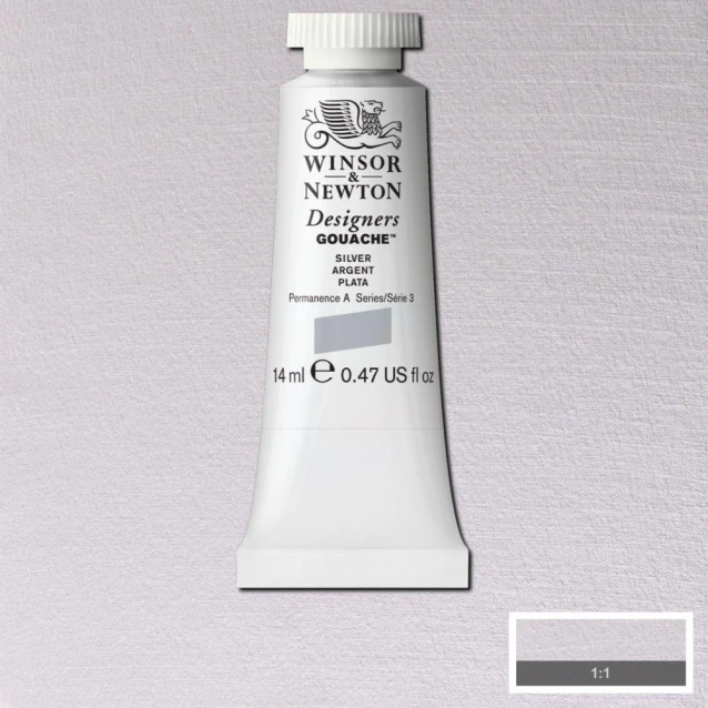 Winsor & Newton 14ml Τέμπερα Designers Silver Serie 3
