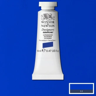 Winsor & Newton 14ml Τέμπερα Designers Ultramarine Serie 1