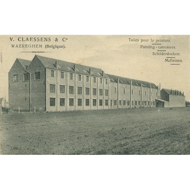 Claessens Λινός Καμβάς Βελγίου Fine No 700 για Λάδι σε Ρολό 10 m X 210cm