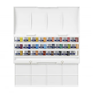 Winsor & Newton Cotman Κασετίνα Studio με 24 Whole Pans Ακουαρέλας