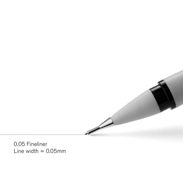 Winsor & Newton Μαύρο Μαρκαδοράκι Fineliner 0.05