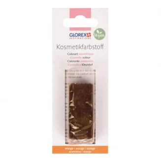 Glorex 25g Φυσικό Χρώμα για Σαπούνι - Πορτοκαλί