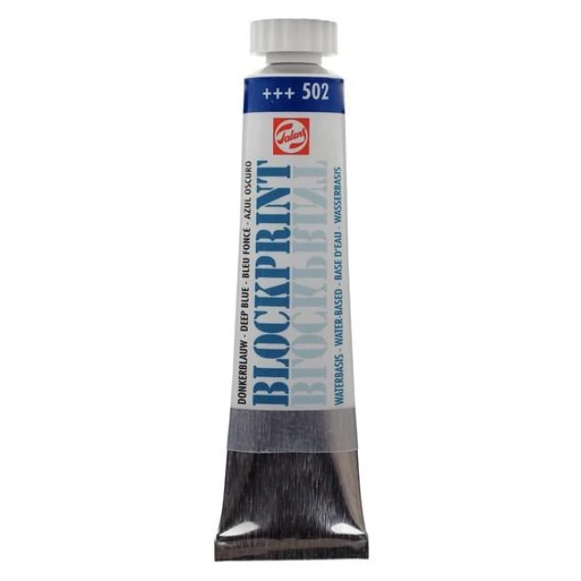 Talens 20ml Μελάνη Τυπώματος Blockprint No.502 Deep Blue