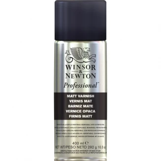 Winsor & Newton 400ml Professional Matt Varnish Spray