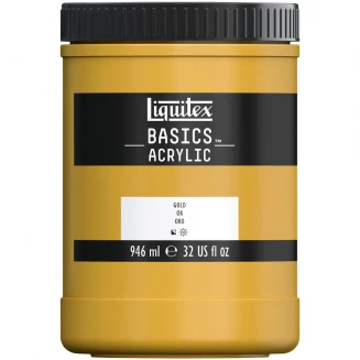 Liquitex Basics 946ml Acrylic 051 Bright Gold Series 2