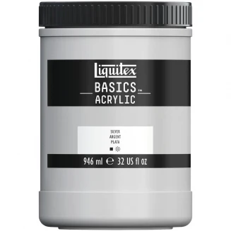 Liquitex Basics 946ml Acrylic 052 Silver Series 2