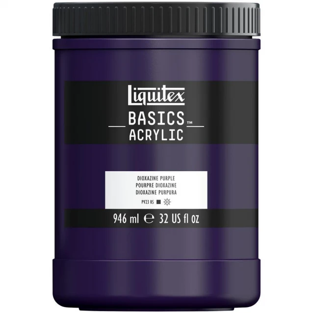 Liquitex Basics 946ml Acrylic 186 Purple Dioxazine Series 1