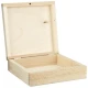 Ξύλινο Κουτί Τετράγωνο 14x14x4,5cm